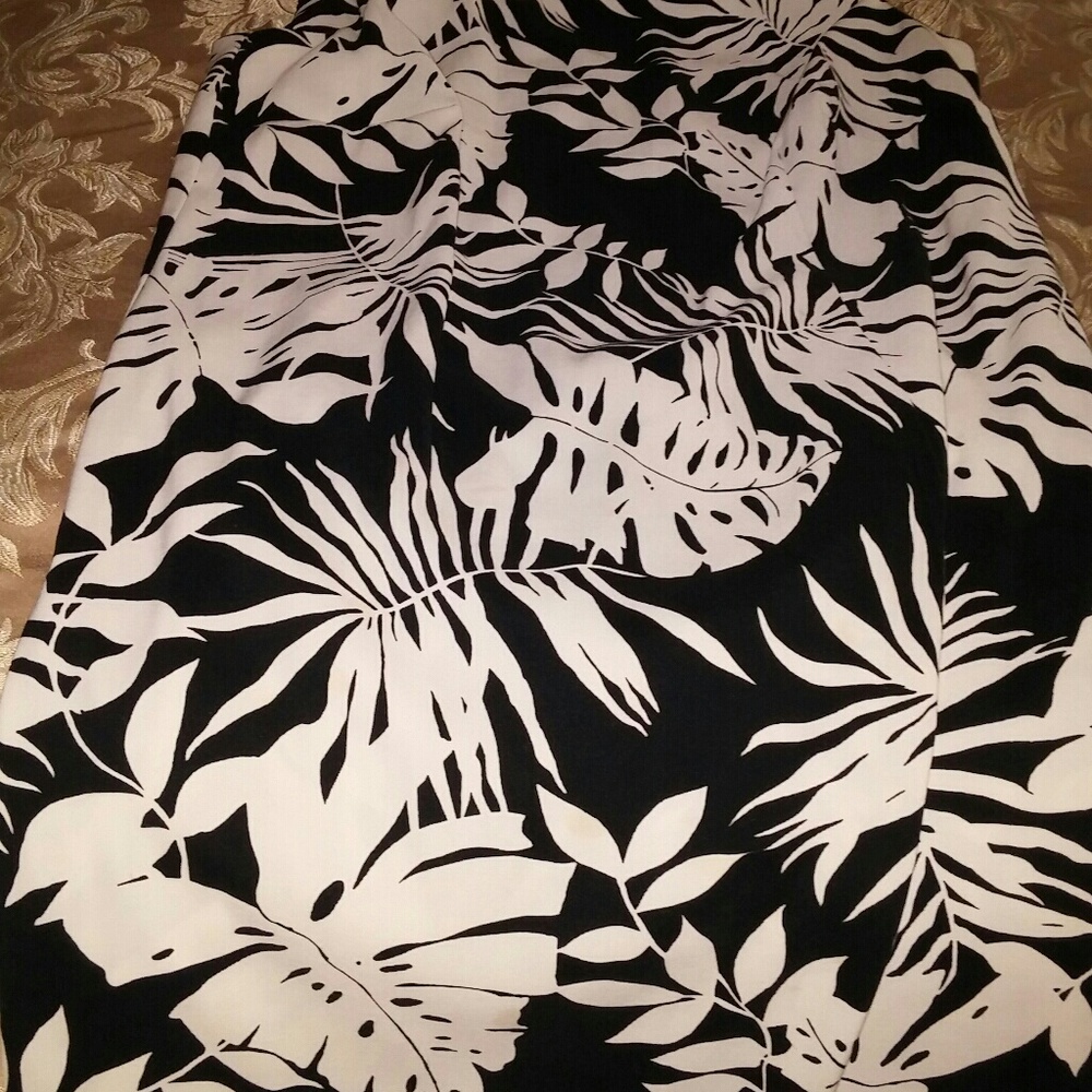 Black and White Party Dress